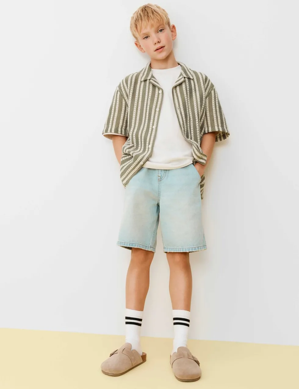 Cotton Rich Denim Shorts (6-16 Yrs)
