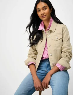 Cotton Rich Denim Western Jacket