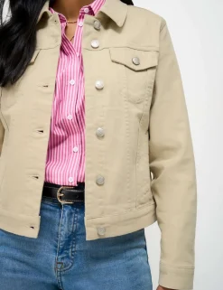 Cotton Rich Denim Western Jacket