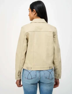 Cotton Rich Denim Western Jacket