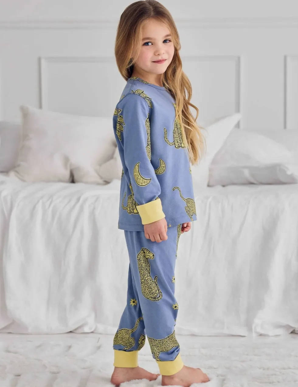 Cotton Rich Dog Print Pyjamas (1-12 Yrs)