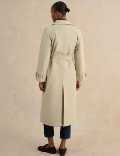 Cotton Rich Double Breasted Trench Coat
