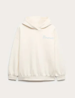 Cotton Rich Dramatic Rose Hoodie (6-16 Yrs)