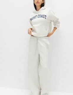 Cotton Rich Drawstring Wide Leg Joggers