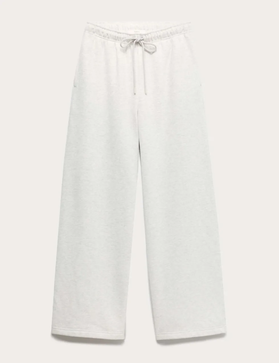 Cotton Rich Drawstring Wide Leg Joggers