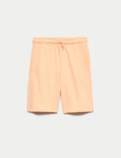 Cotton Rich Elasticated Waist Shorts (6-16 Yrs)