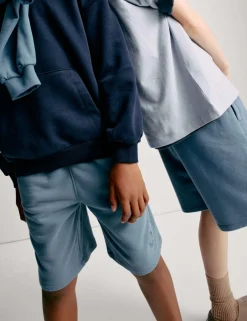 Cotton Rich Elasticated Waist Shorts (6-16 Yrs)