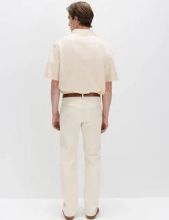 Cotton Rich Embroidered Short Sleeve Shirt