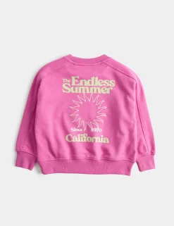 Cotton Rich Endless Summer Sweatshirt (2-8 Yrs)