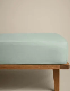 Cotton Rich Extra Deep Fitted Sheet