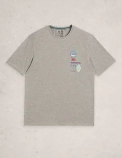 Cotton Rich Fishing Graphic Relaxed Fit T-Shirt