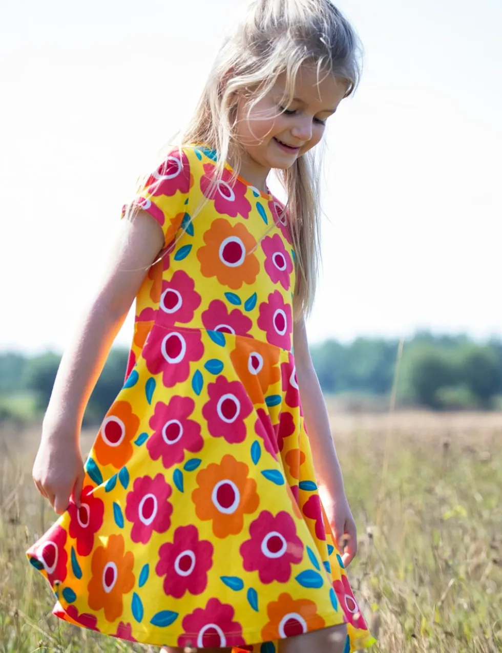 Cotton Rich Floral Dress (1-10 Yrs)