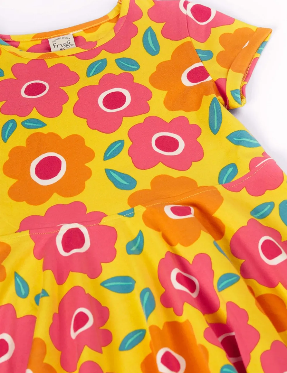 Cotton Rich Floral Dress (1-10 Yrs)