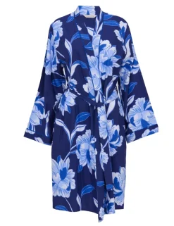 Cotton Rich Floral Dressing Gown