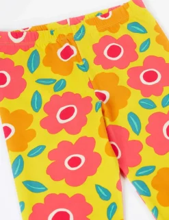 Cotton Rich Floral Leggings (1-10 Yrs)