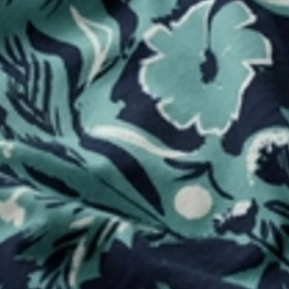 Cotton Rich Floral Midaxi A-Line Skirt