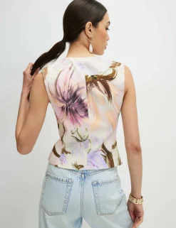 Cotton Rich Floral Waistcoat