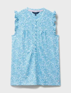 Cotton Rich Frill Detail Top