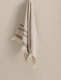 Cotton Rich Fringed Border Towel
