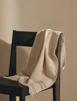 Cotton Rich Fringed Border Towel