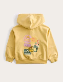 Cotton Rich Fruit Graphic Zip Hoodie (2-8 Yrs)