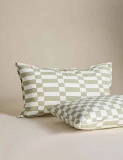Cotton Rich Geometric Bedding Set
