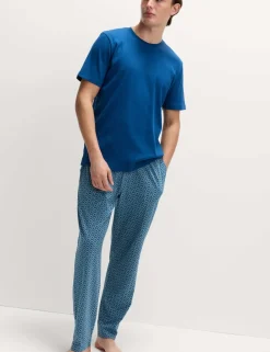 Cotton Rich Geometric Print Pyjama Set