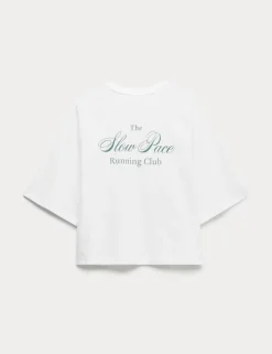Cotton Rich Graphic Boxy T-Shirt