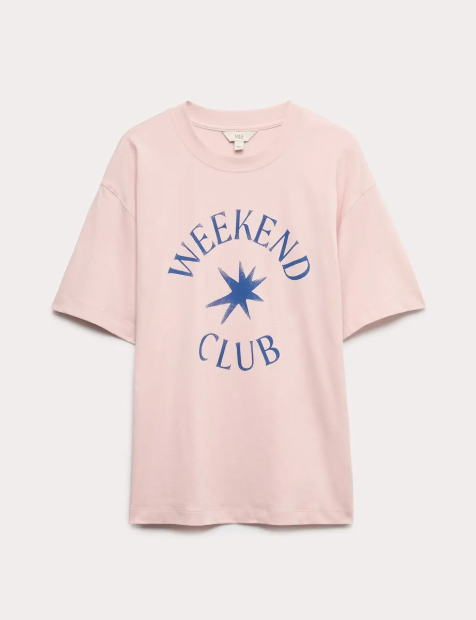 Cotton Rich Graphic Oversized T-Shirt