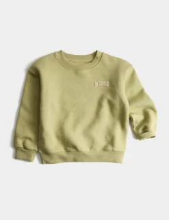 Cotton Rich Graphic Sweatshirt (2-8 Yrs)