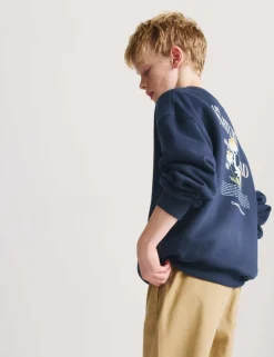 Cotton Rich Graphic Sweatshirt (6-16 Yrs)