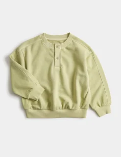 Cotton Rich Graphic Sweatshirt (2-8 Yrs)