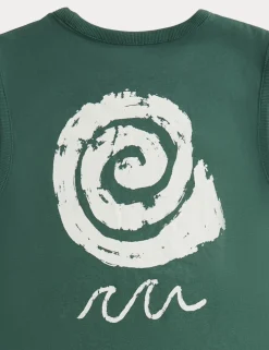 Cotton Rich Green Vest Pyjama Set (6-16 Yrs)