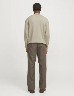 Cotton Rich Half Zip Knitted Jumper