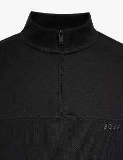 Cotton Rich Half Zip Sweatshirt