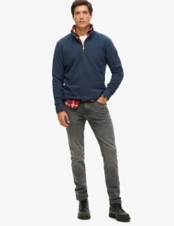 Cotton Rich Half Zip Sweatshirt