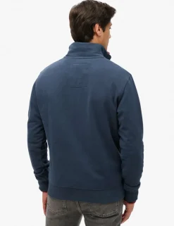 Cotton Rich Half Zip Sweatshirt