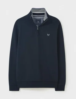 Cotton Rich Half Zip Sweatshirt