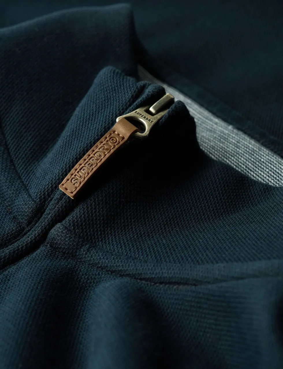 Cotton Rich Half Zip Sweatshirt