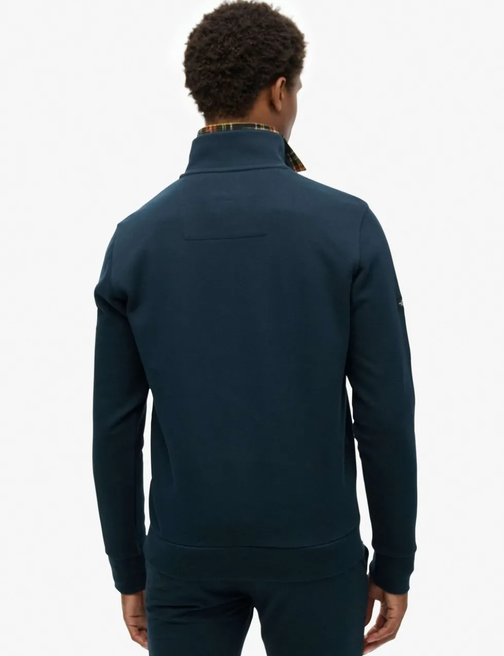 Cotton Rich Half Zip Sweatshirt