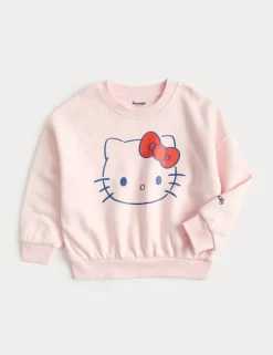 Cotton Rich Hello Kitty™ Sweatshirt (2-8 Yrs)