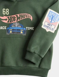 Cotton Rich Hot Wheels™ Hoodie (2-8 Yrs)