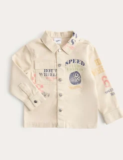 Cotton Rich Hot Wheels™ Shacket (2-8 Yrs)