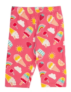 Cotton Rich Ice Cream Cycling Shorts (1-10 Yrs)