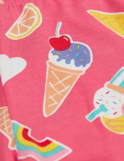 Cotton Rich Ice Cream Cycling Shorts (1-10 Yrs)