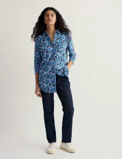Cotton Rich Jersey Floral Tunic