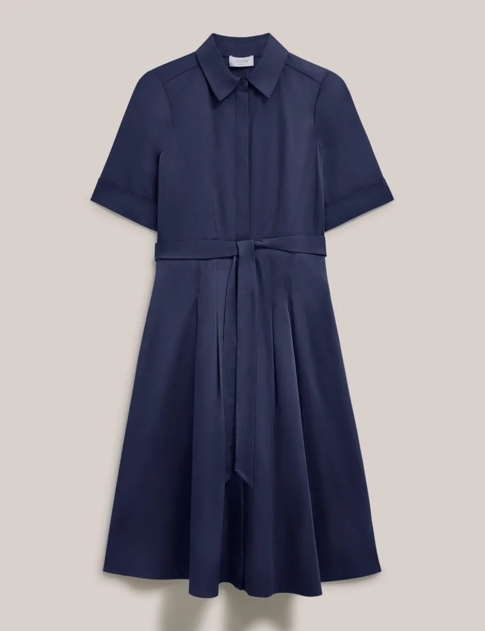 Cotton Rich Knee Length Skater Dress