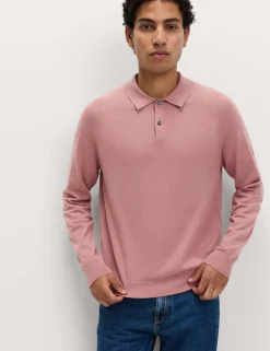 Cotton Rich Knitted Polo Shirt