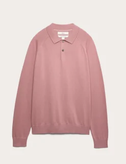 Cotton Rich Knitted Polo Shirt