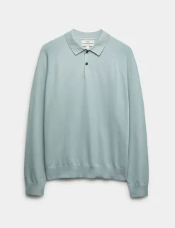 Cotton Rich Knitted Polo Shirt